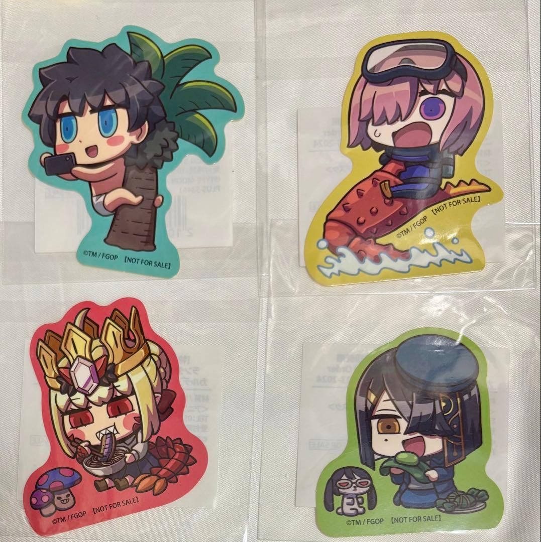 FGOフェス ステッカーセット まとめ 特典 Fate/Grand Order