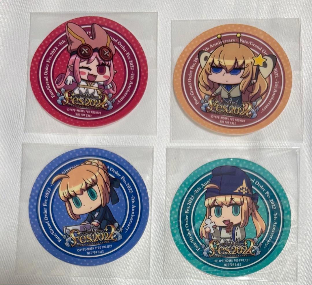 FGOフェス ステッカーセット まとめ 特典 Fate/Grand Order