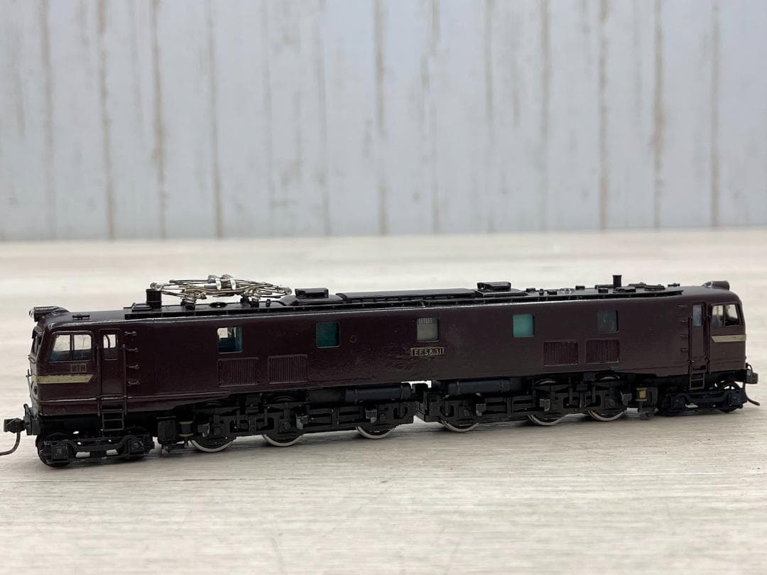 HOゲージ 天賞堂 EF58形 茶 電気機関車 国鉄 鉄道模型 Tenshodo
