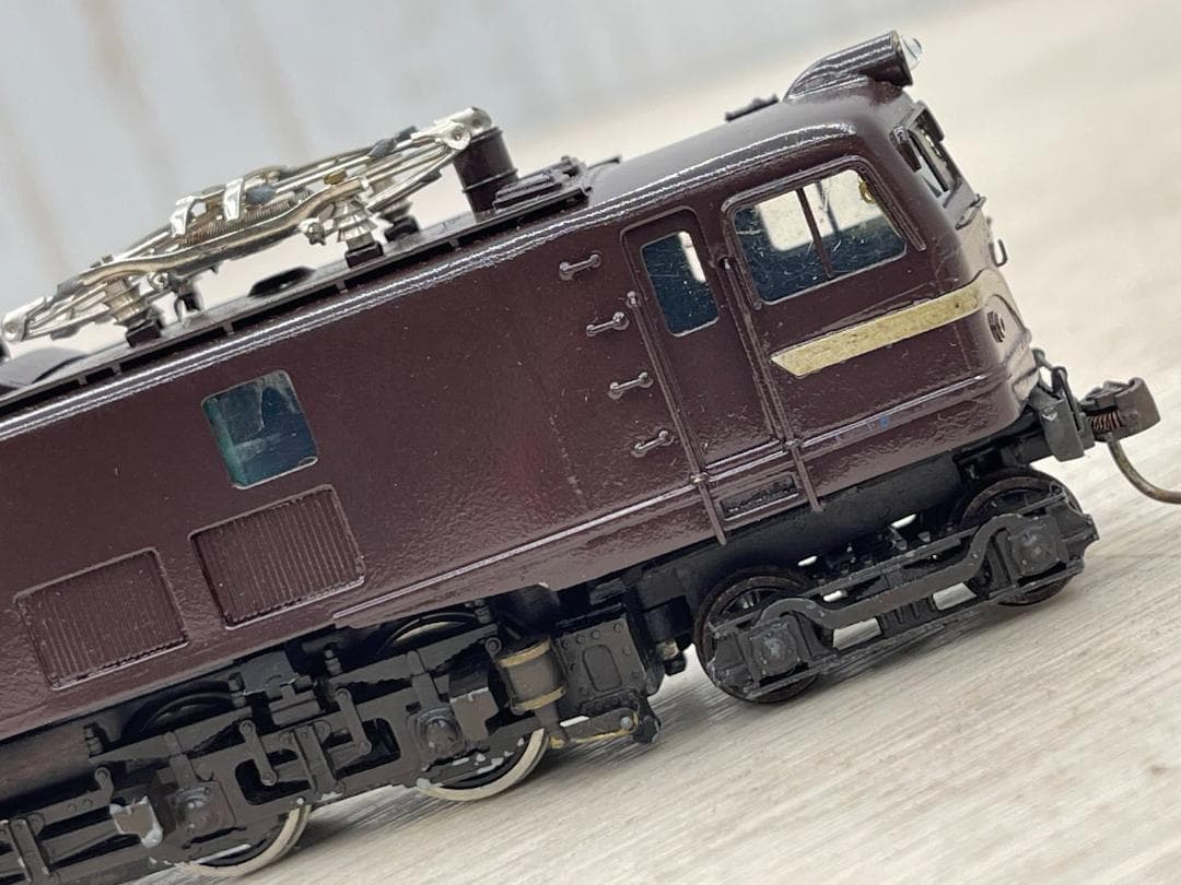 HOゲージ 天賞堂 EF58形 茶 電気機関車 国鉄 鉄道模型 Tenshodo