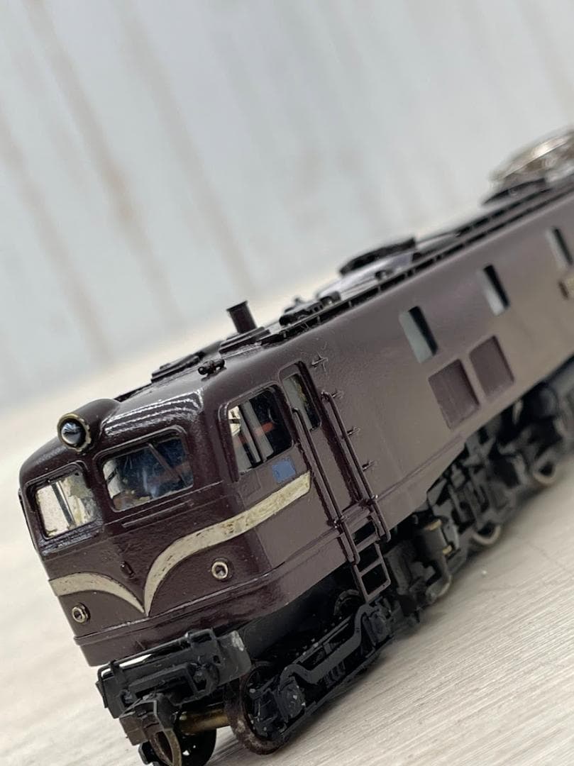 HOゲージ 天賞堂 EF58形 茶 電気機関車 国鉄 鉄道模型 Tenshodo