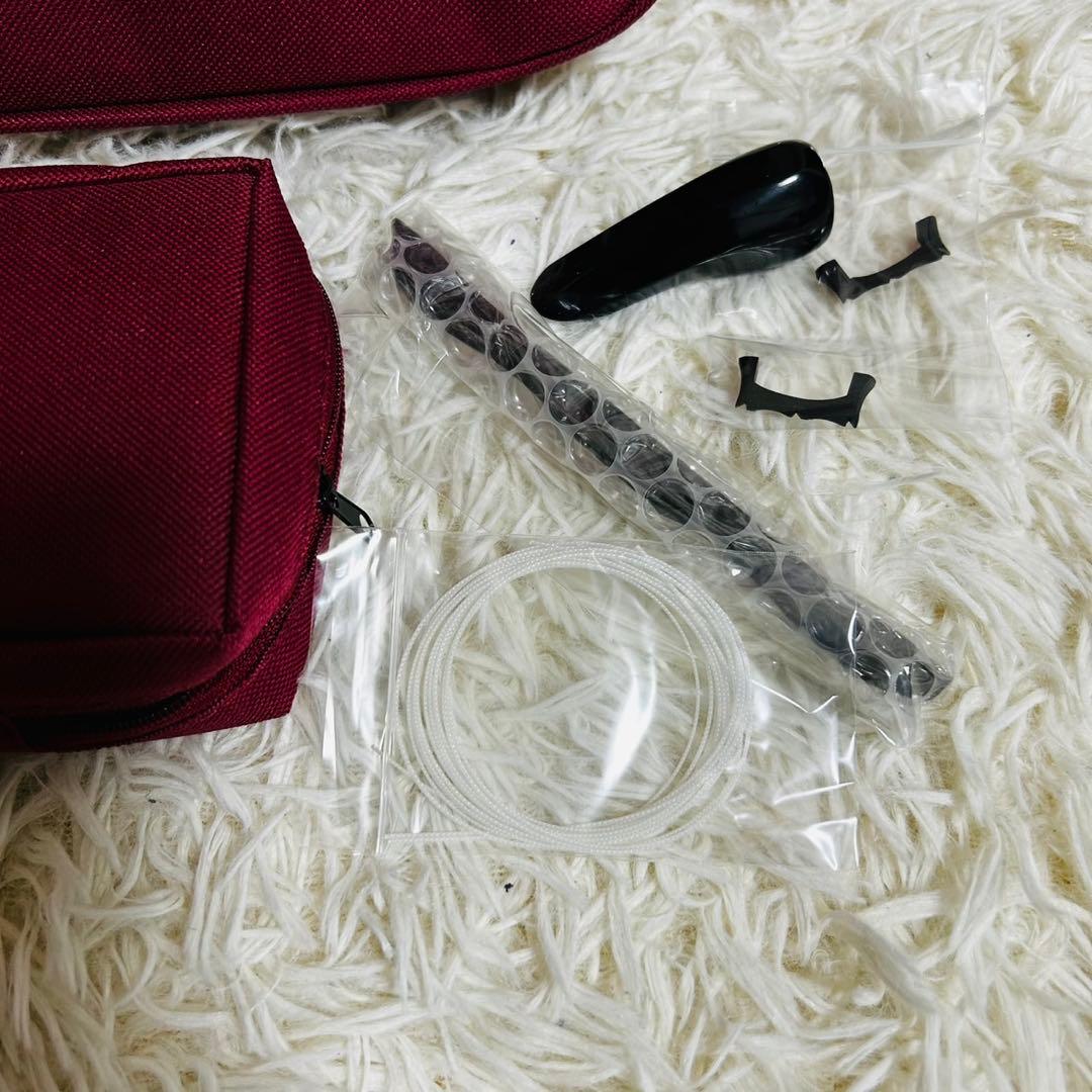 ★極美品★ 沖縄三線 蛇柄　人工革　三味線 胴巻き 和楽器 ミニチューナー付き