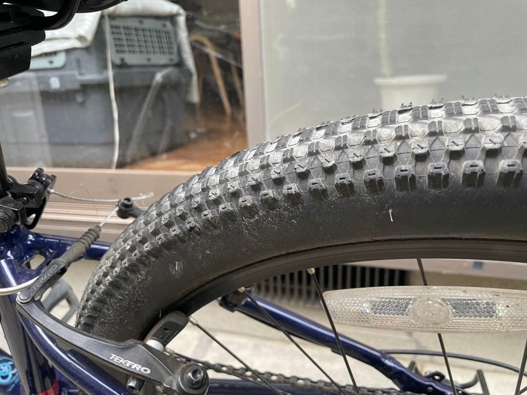 ヨツバサイクル 24インチ ネイビー ホワイト 引取り限定 神奈川県中央部