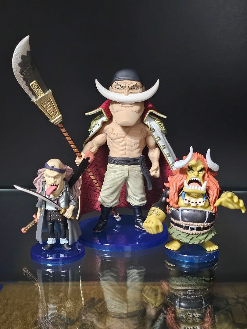 【山田太郎】ONE PIECE　ワーコレ　白ひげ海賊団　19体セット箱あり