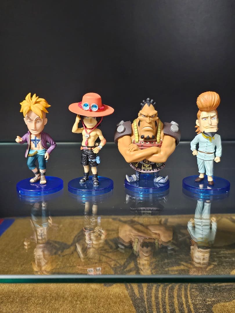 【山田太郎】ONE PIECE　ワーコレ　白ひげ海賊団　19体セット箱あり