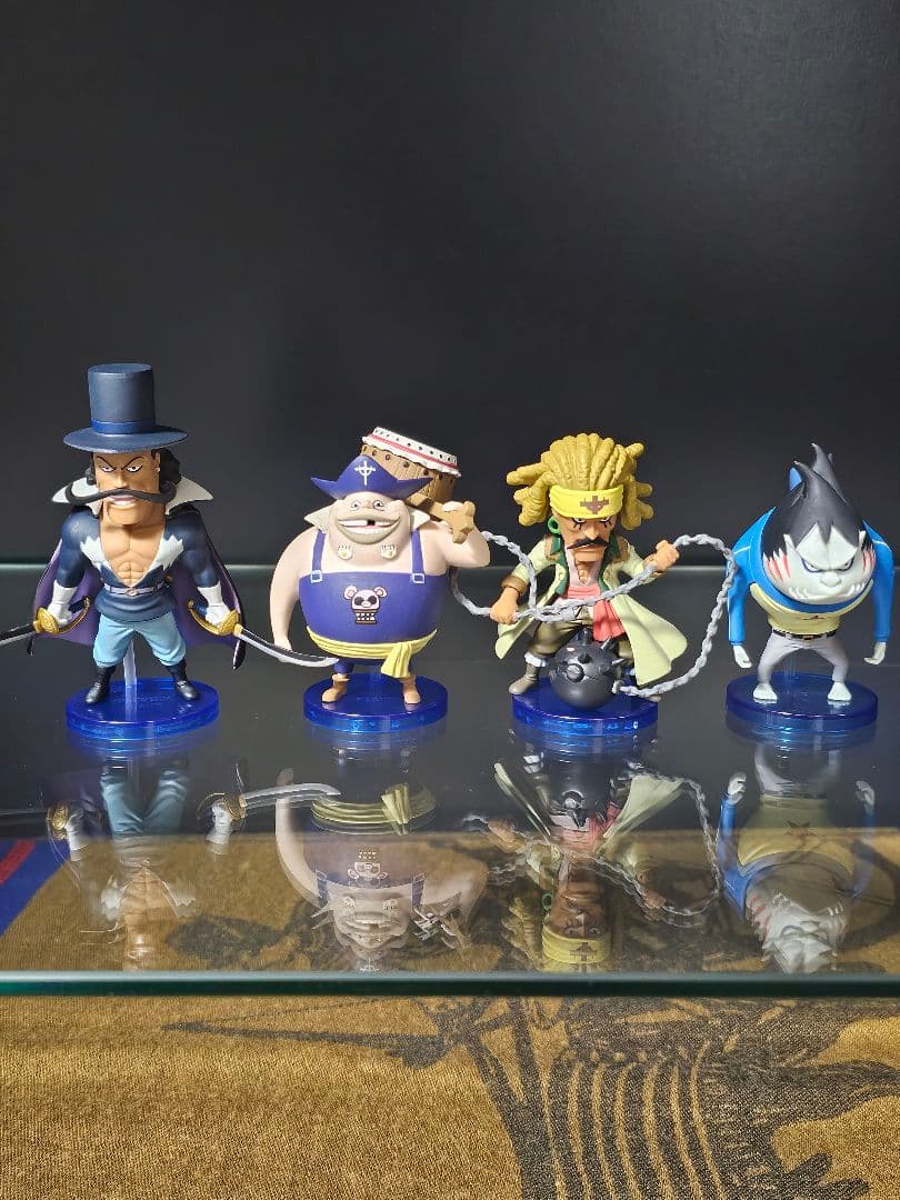 【山田太郎】ONE PIECE　ワーコレ　白ひげ海賊団　19体セット箱あり