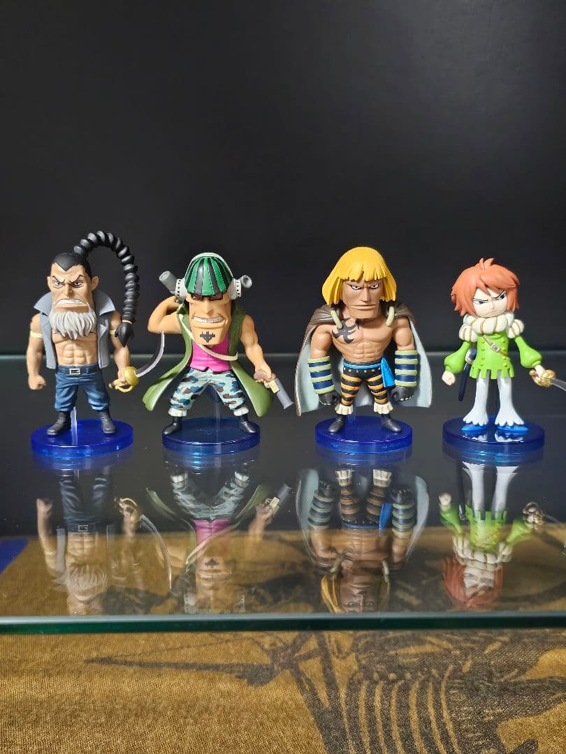 【山田太郎】ONE PIECE　ワーコレ　白ひげ海賊団　19体セット箱あり