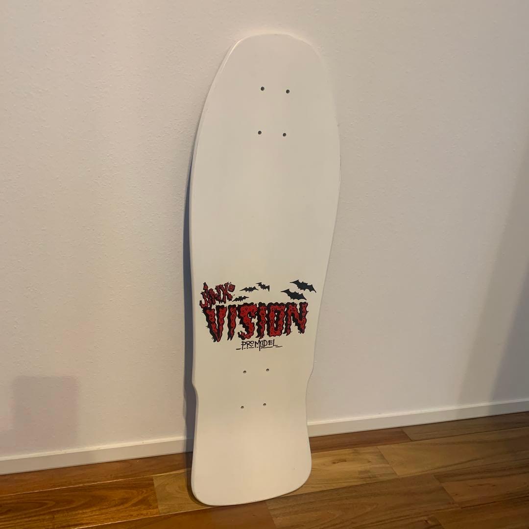 VISION スケートボードデッキ バットデザインJinx