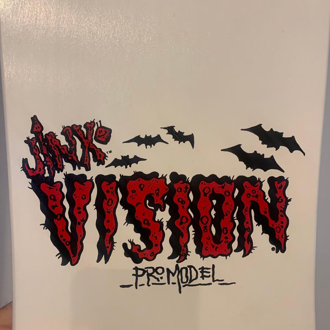 VISION スケートボードデッキ バットデザインJinx
