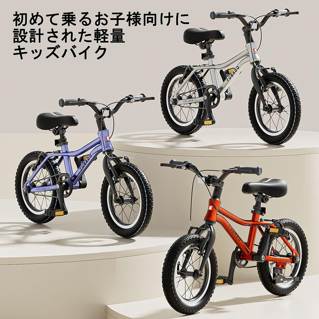 ACEXIS 子供自転車 14インチ 超軽量アルミ本体7.6kg Silver
