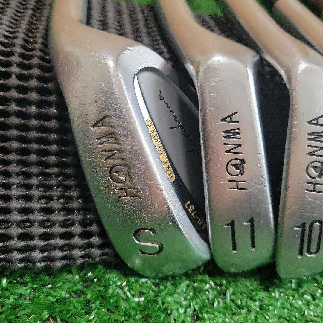 HONMA ホンマ LB-737 金モグラ GP星3 アイアンセット 10本
