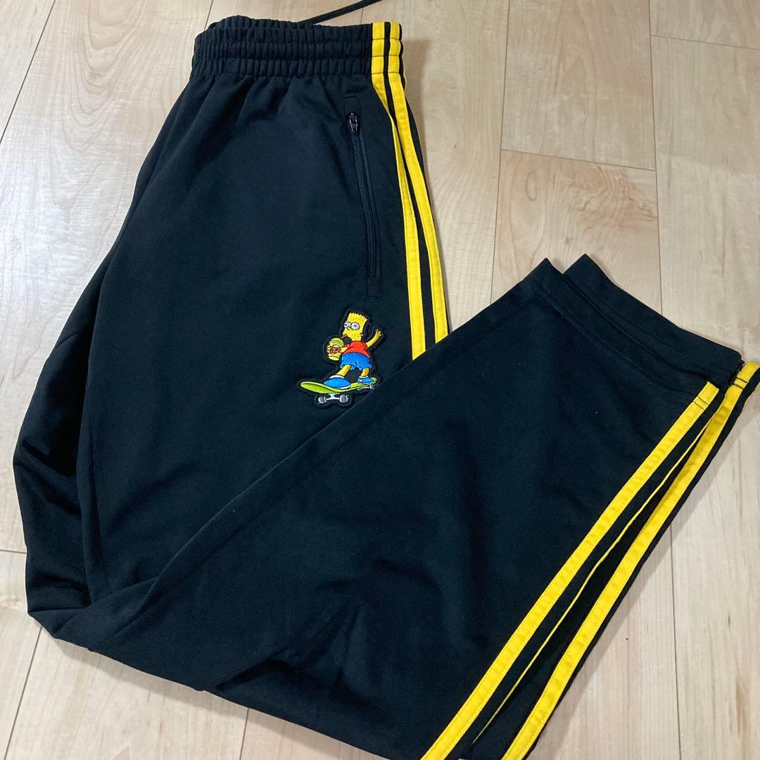 【入手困難】即完‼︎アディダスオリジナルス×シンプソンズトラックパンツジャージ下L
