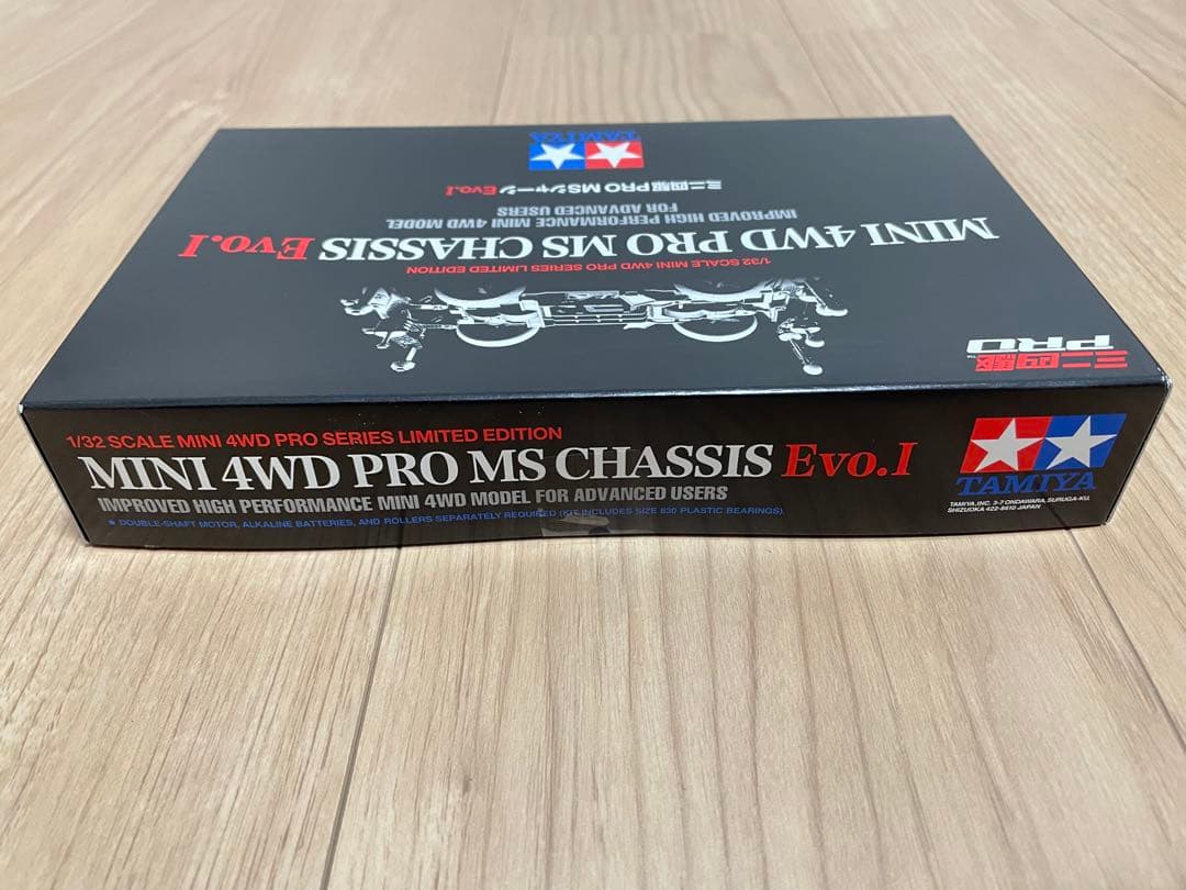 ミニ四駆　MINI 4WD PRO MS CHASSIS Evo.Ⅰ タミヤ