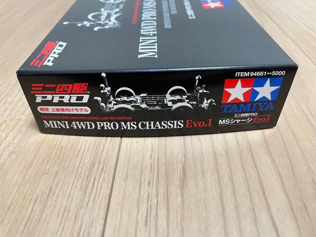 ミニ四駆　MINI 4WD PRO MS CHASSIS Evo.Ⅰ タミヤ