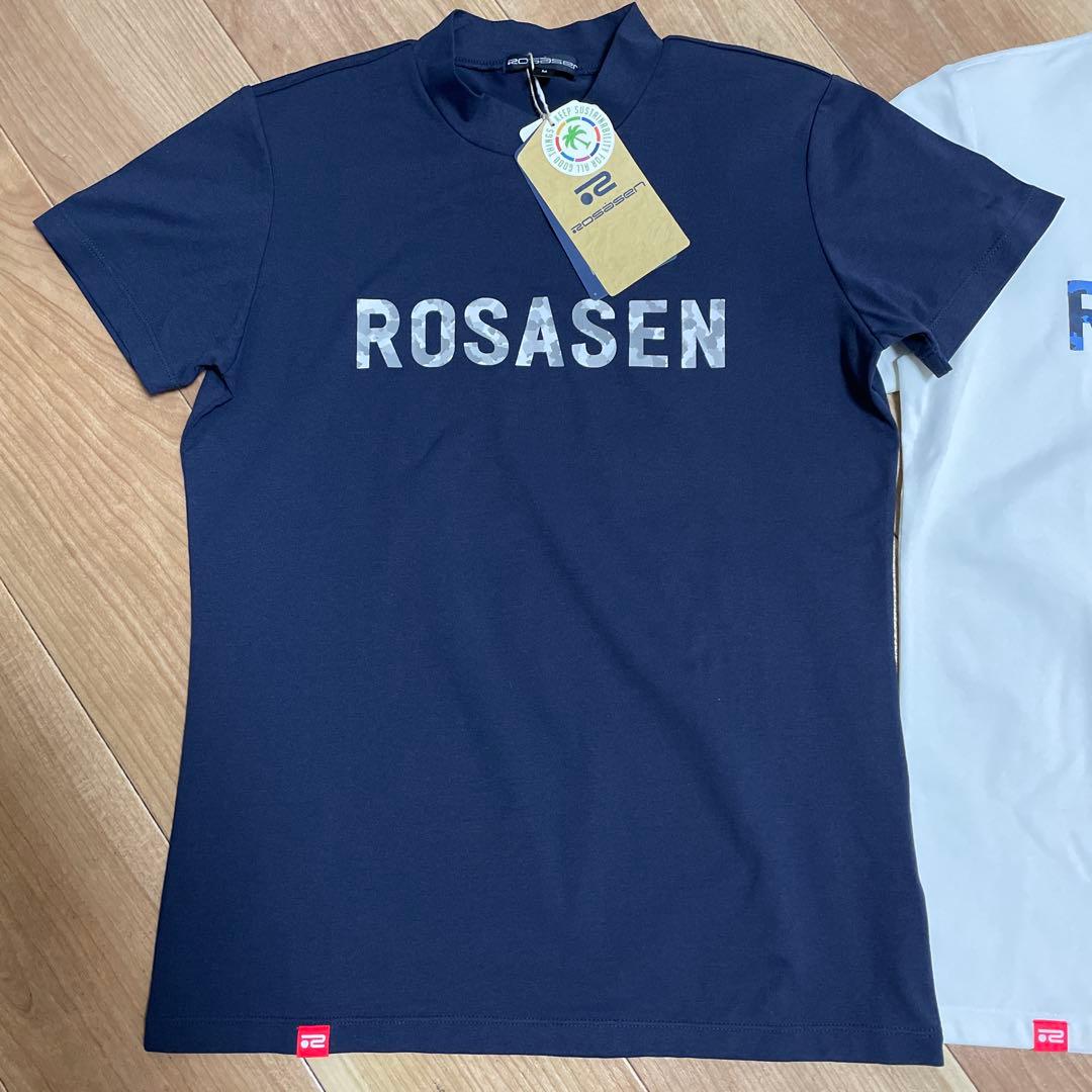 Rosasen ロサーセン ロサーゼン　半袖 モックネック シャツ Tシャツ