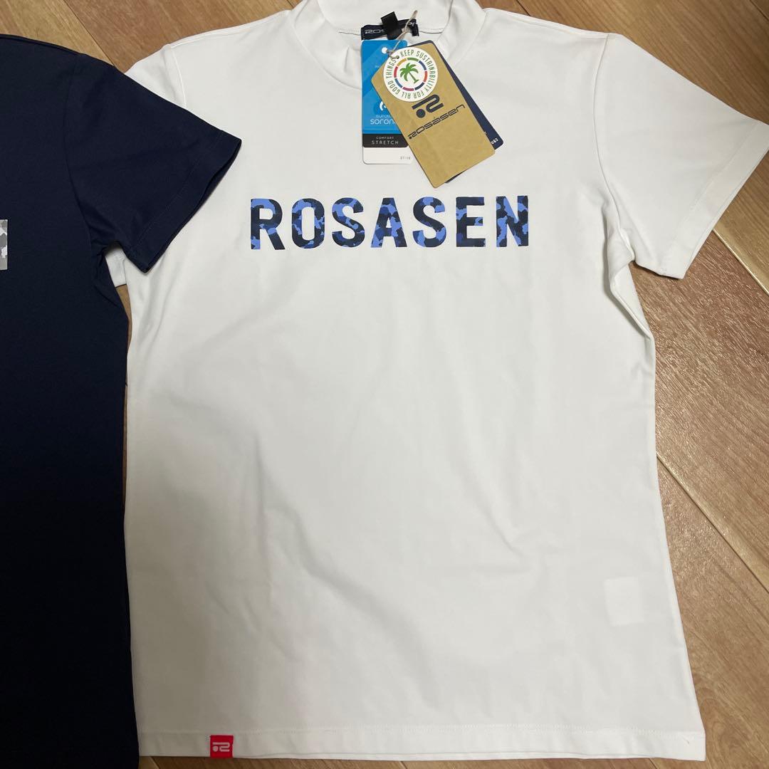 Rosasen ロサーセン ロサーゼン　半袖 モックネック シャツ Tシャツ
