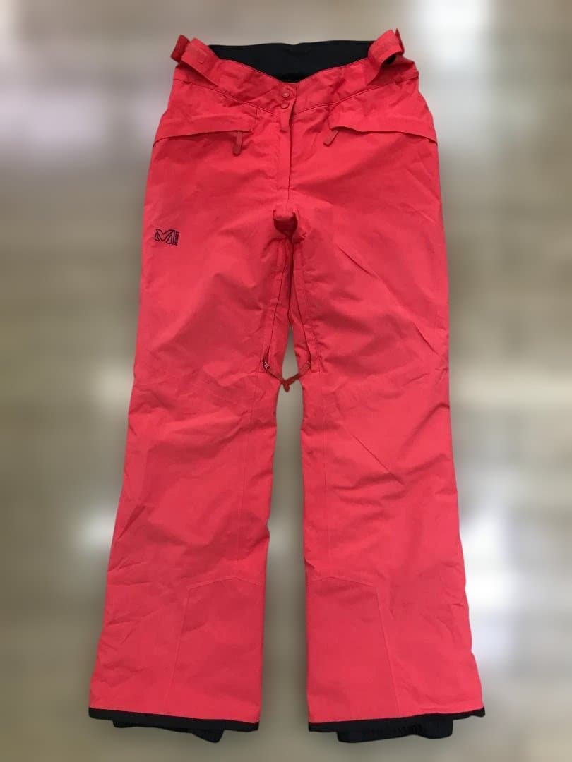 MILLET レディース中綿入りストレッチウエア上下セット上/Ｌ下/Ｍ 美品