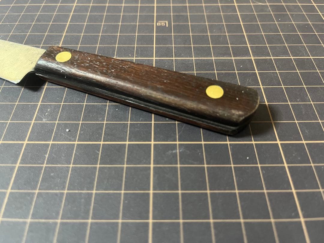 有次 ペティナイフ スウェーデン鋼 刃渡り 約12cm 研ぎ済み 包丁