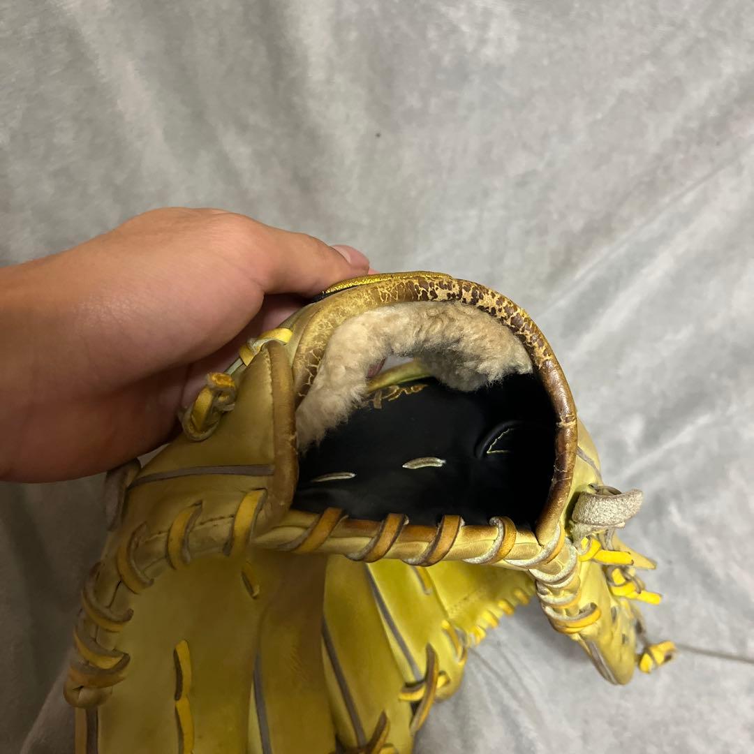Mizuno Pro オーダー　硬式投手用グローブ キップレザー　耕作印