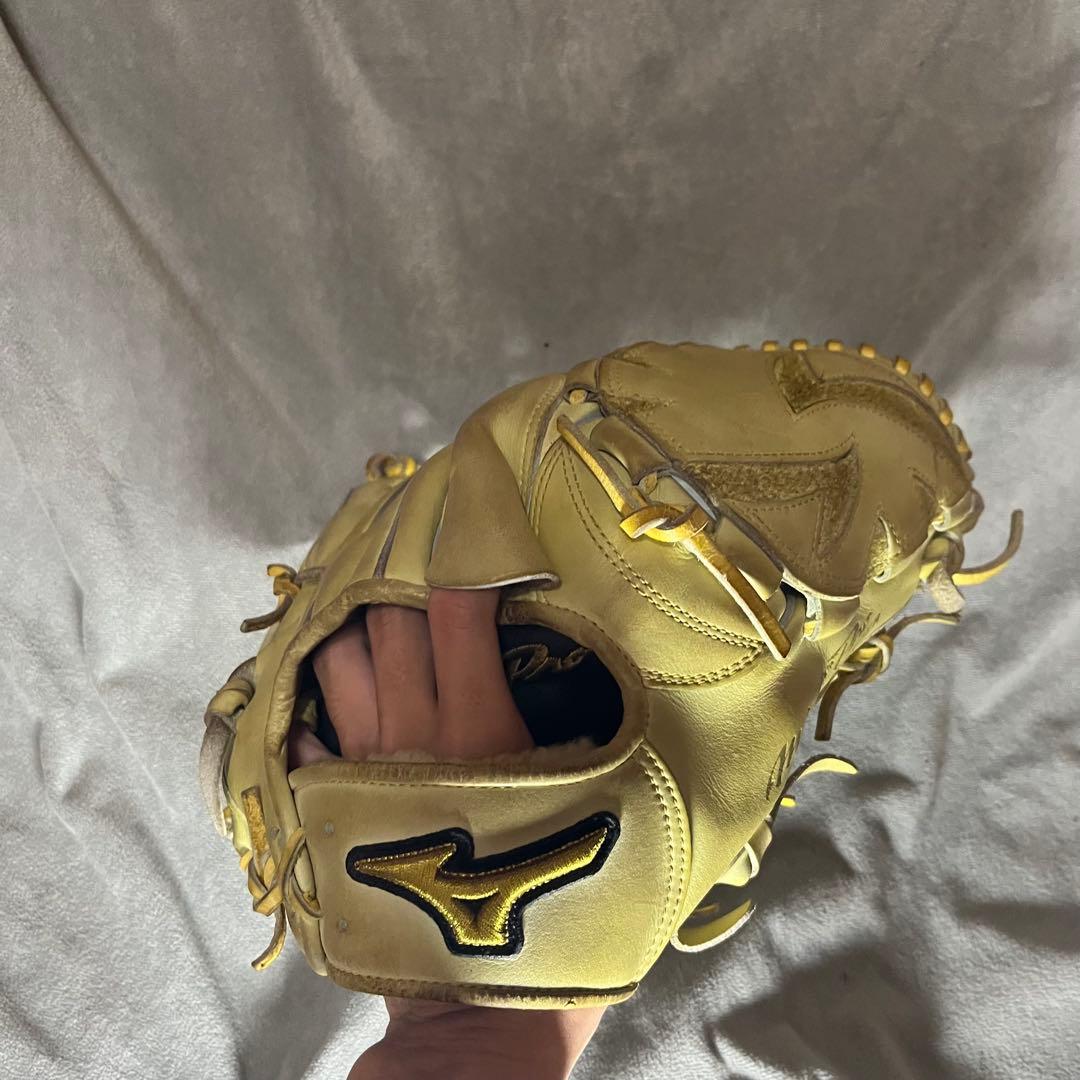 Mizuno Pro オーダー　硬式投手用グローブ キップレザー　耕作印