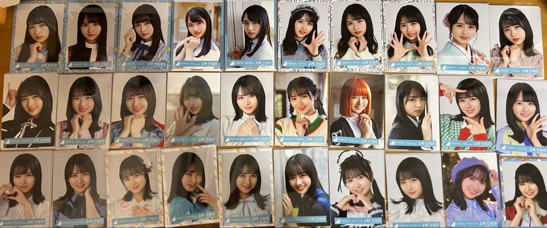 日向坂46 上村ひなの　151種類コンプ生写真まとめ売り