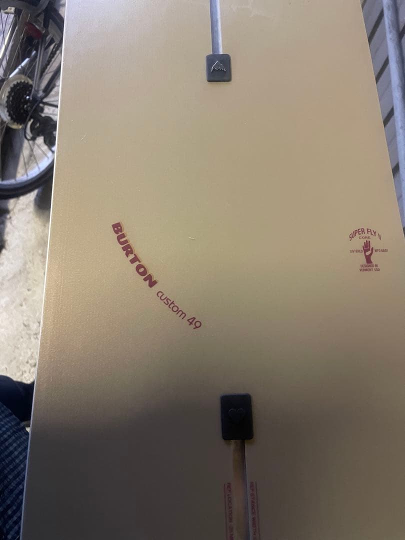 Burton Custom 30周年 キャンバー スノーボード 149 ゴールド