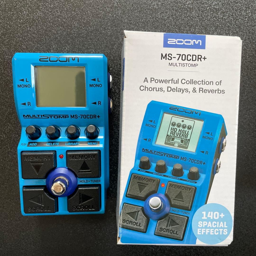 ZOOM MULTISTOMP MS-70CDR+ 箱付き