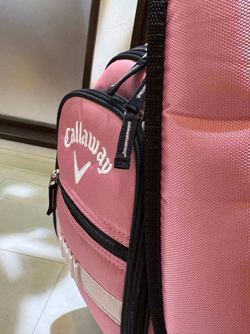 Callaway キャロウェイ Solaire キャディバッグ ピンク カバー付