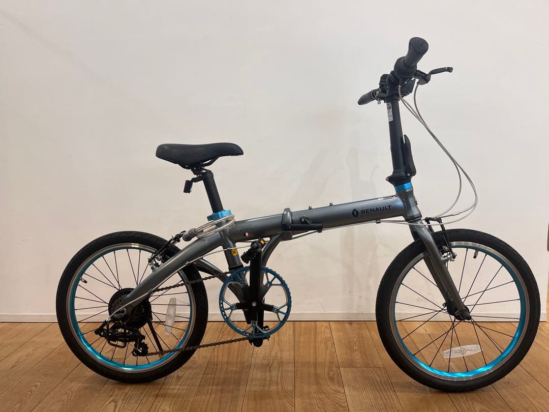 【送料込み】ルノー LIGHT10 折りたたみ自転車 20インチ グレー