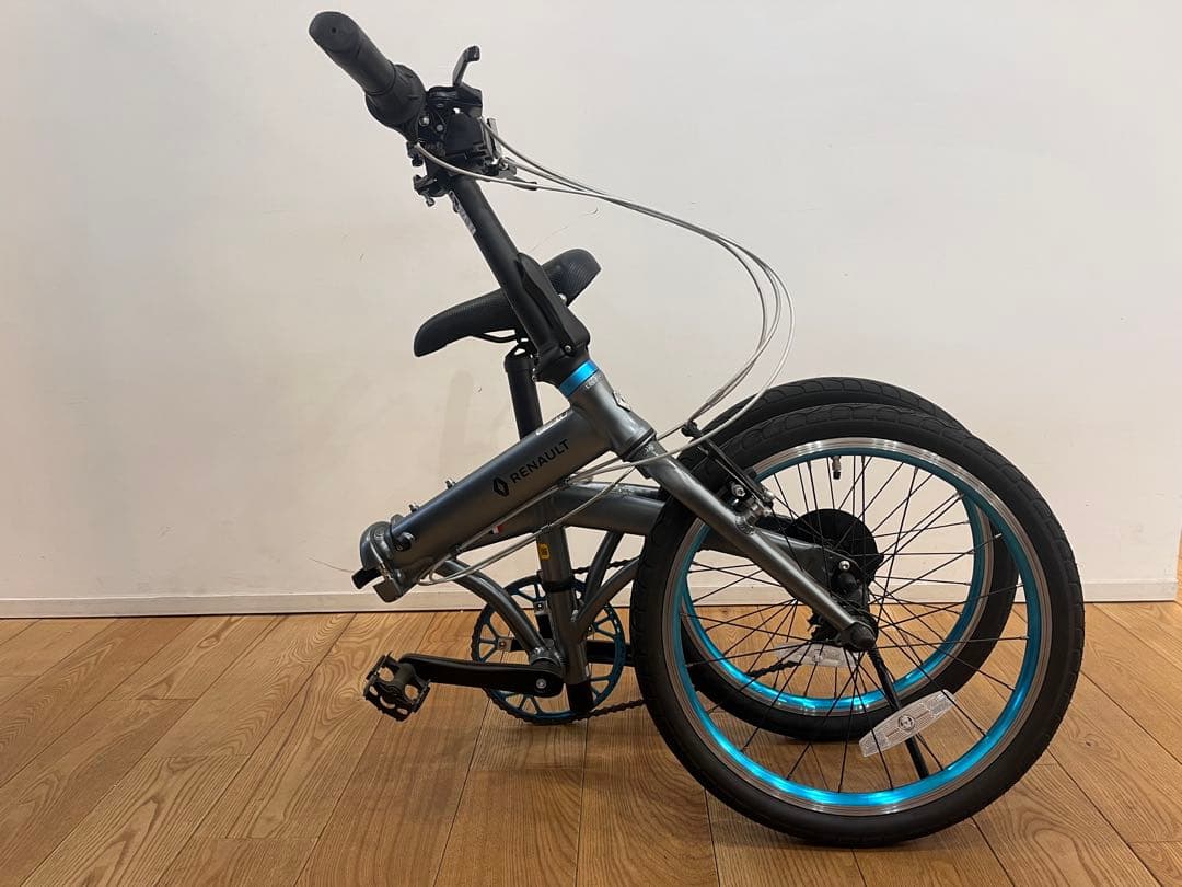 【送料込み】ルノー LIGHT10 折りたたみ自転車 20インチ グレー