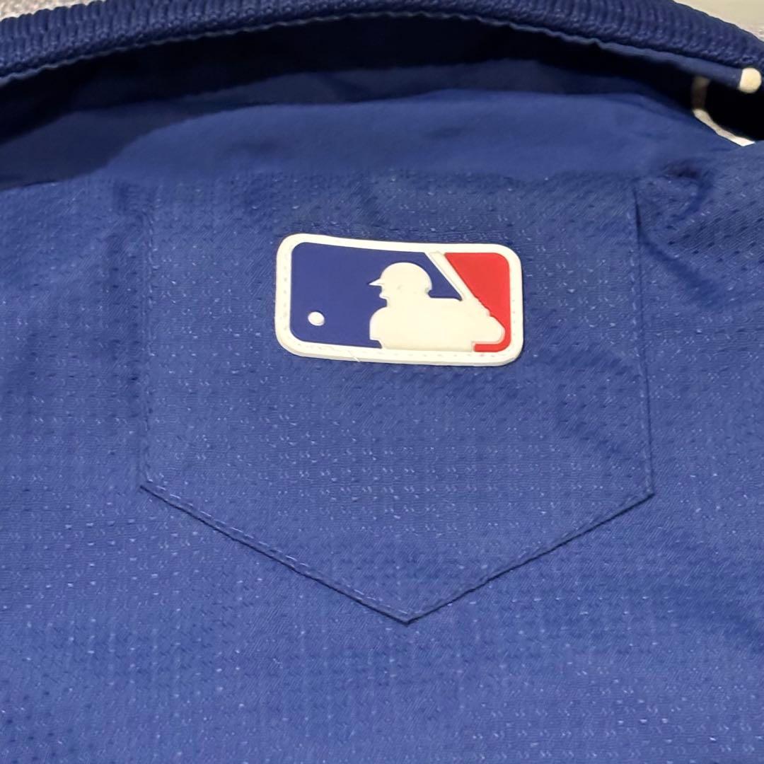 ヴィンテージ　ドジャース　ナイロンジャケット　MLB マジェステック　L