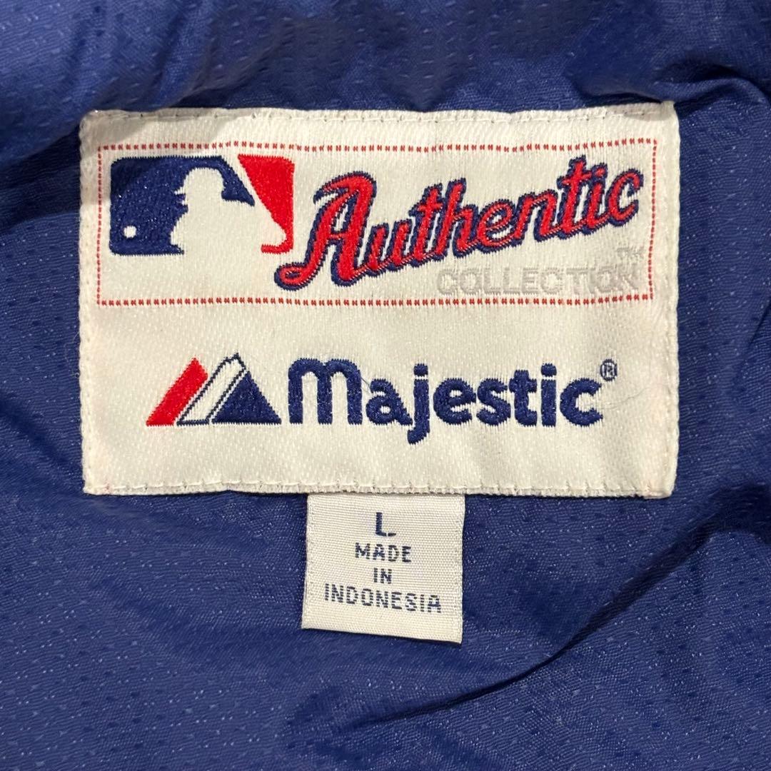 ヴィンテージ　ドジャース　ナイロンジャケット　MLB マジェステック　L