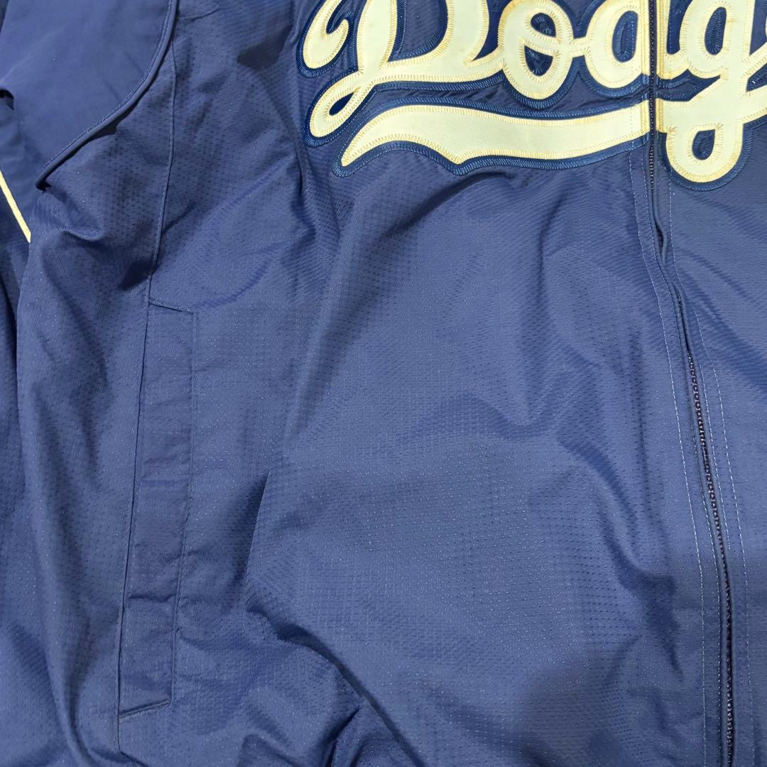 ヴィンテージ　ドジャース　ナイロンジャケット　MLB マジェステック　L