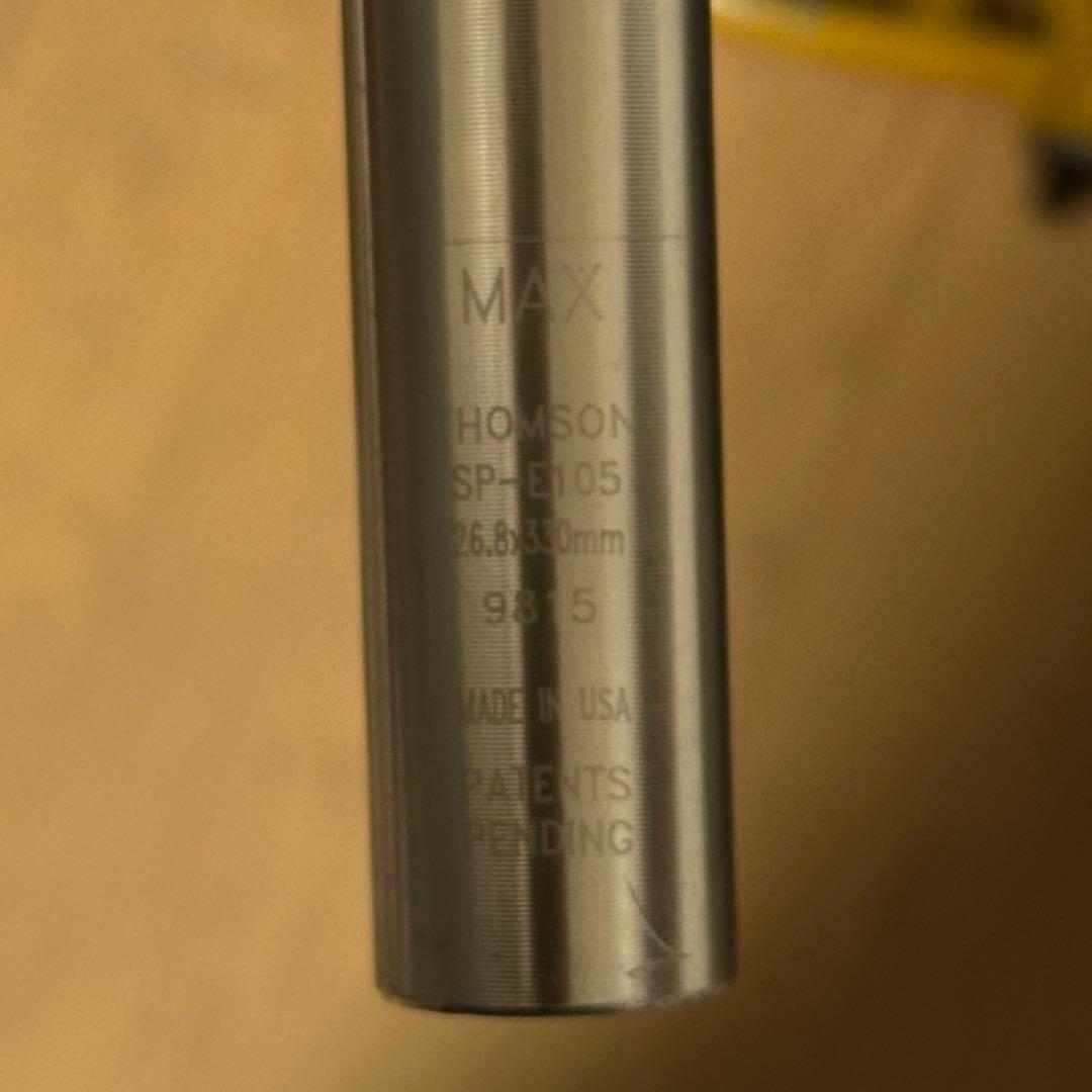 thomson トムソン　シートポスト　26.8
