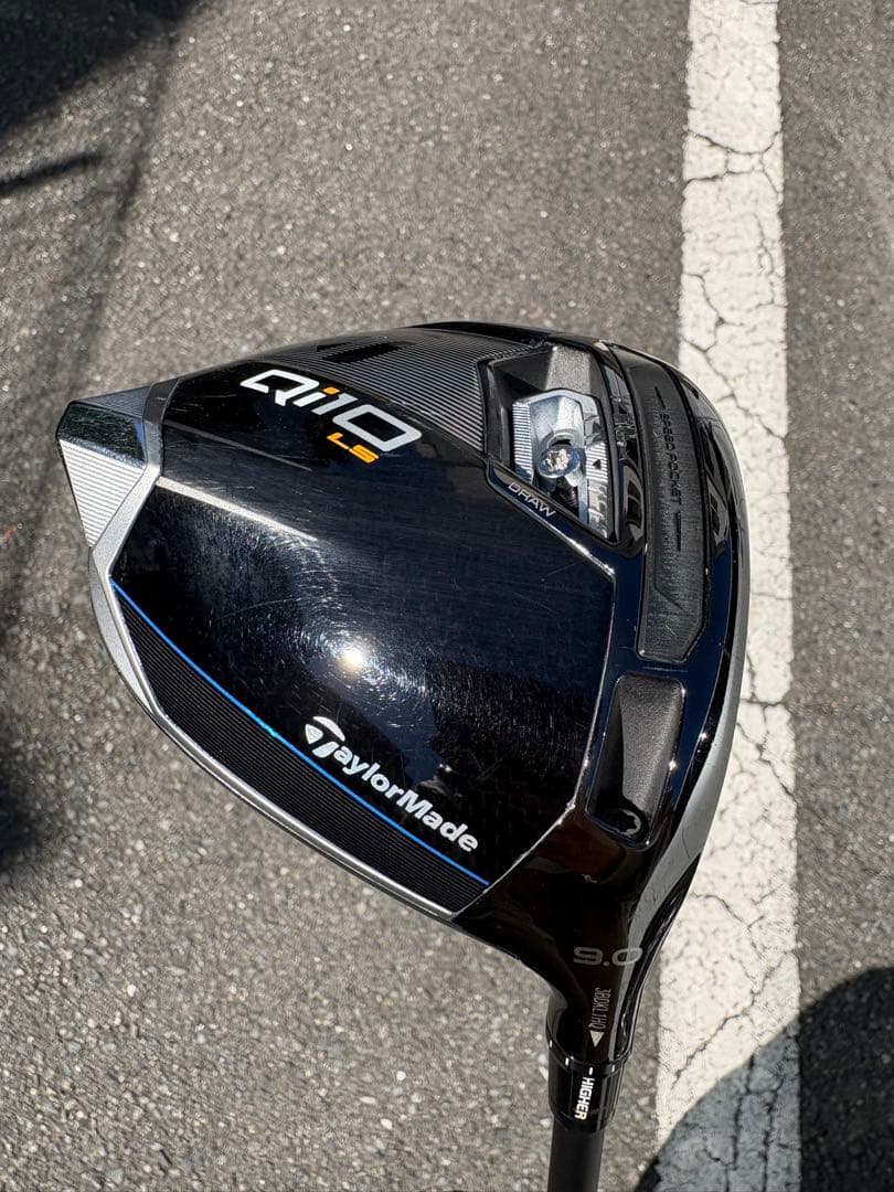 TaylorMade qi10 LSドライバー 9.0° ヘッドカバー付き