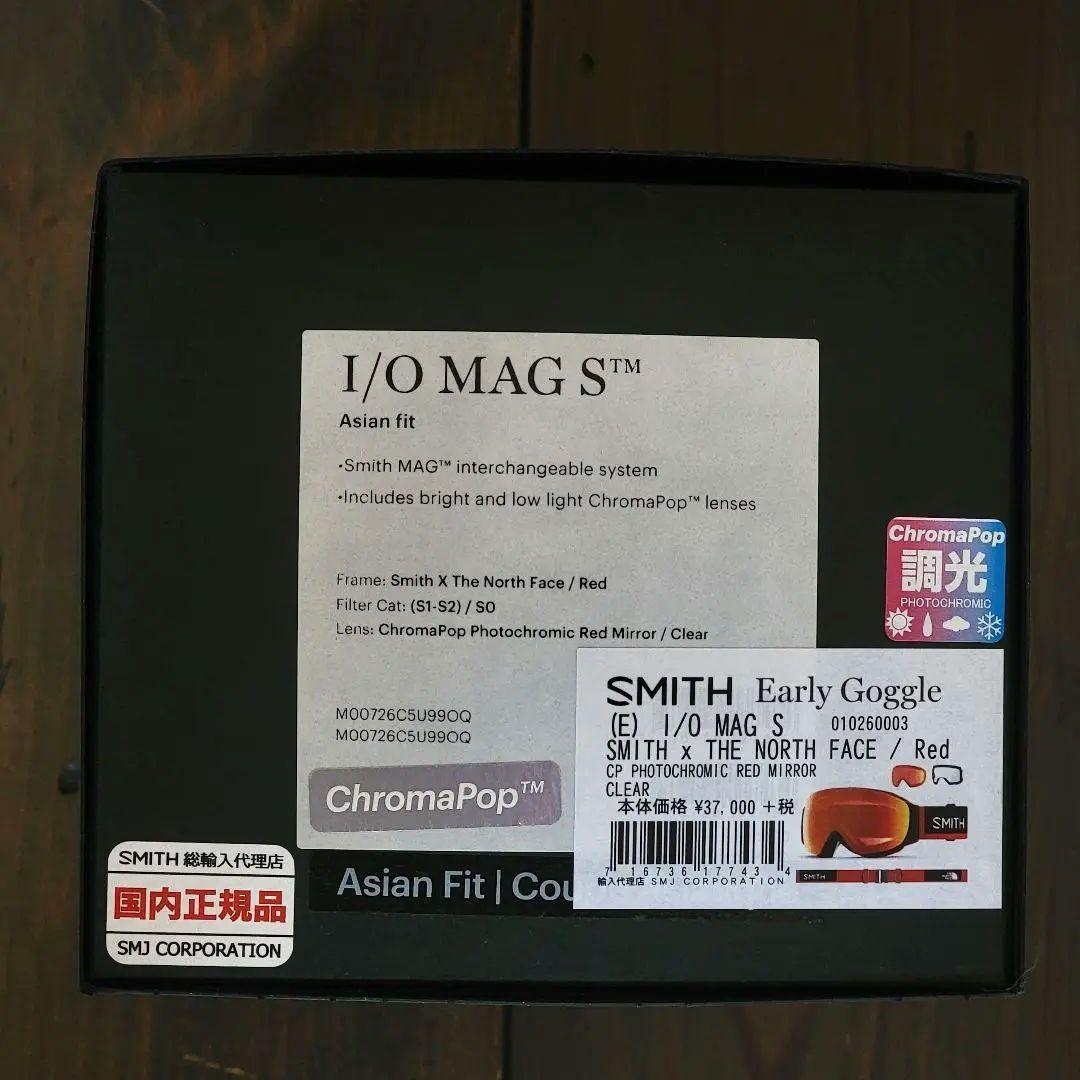 THE NORTH FACE x Smith I/O MAG S レンズ4枚付属