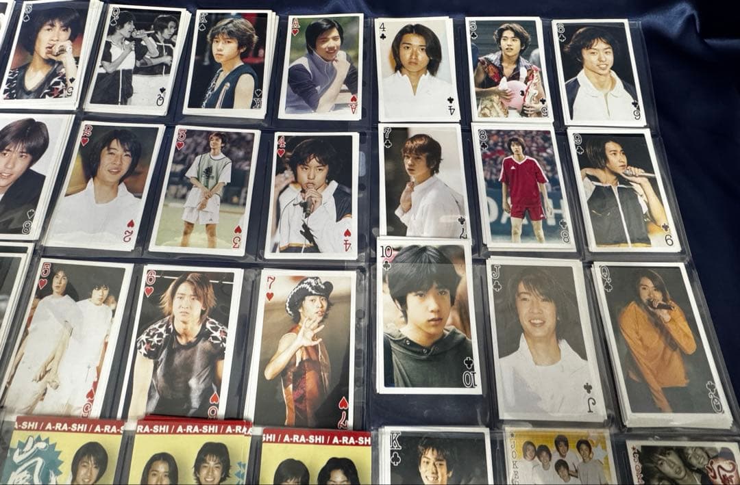 嵐　トランプ　写真　アイドル　トレカ　大量　大野智　二宮和也　相葉雅紀　櫻井翔