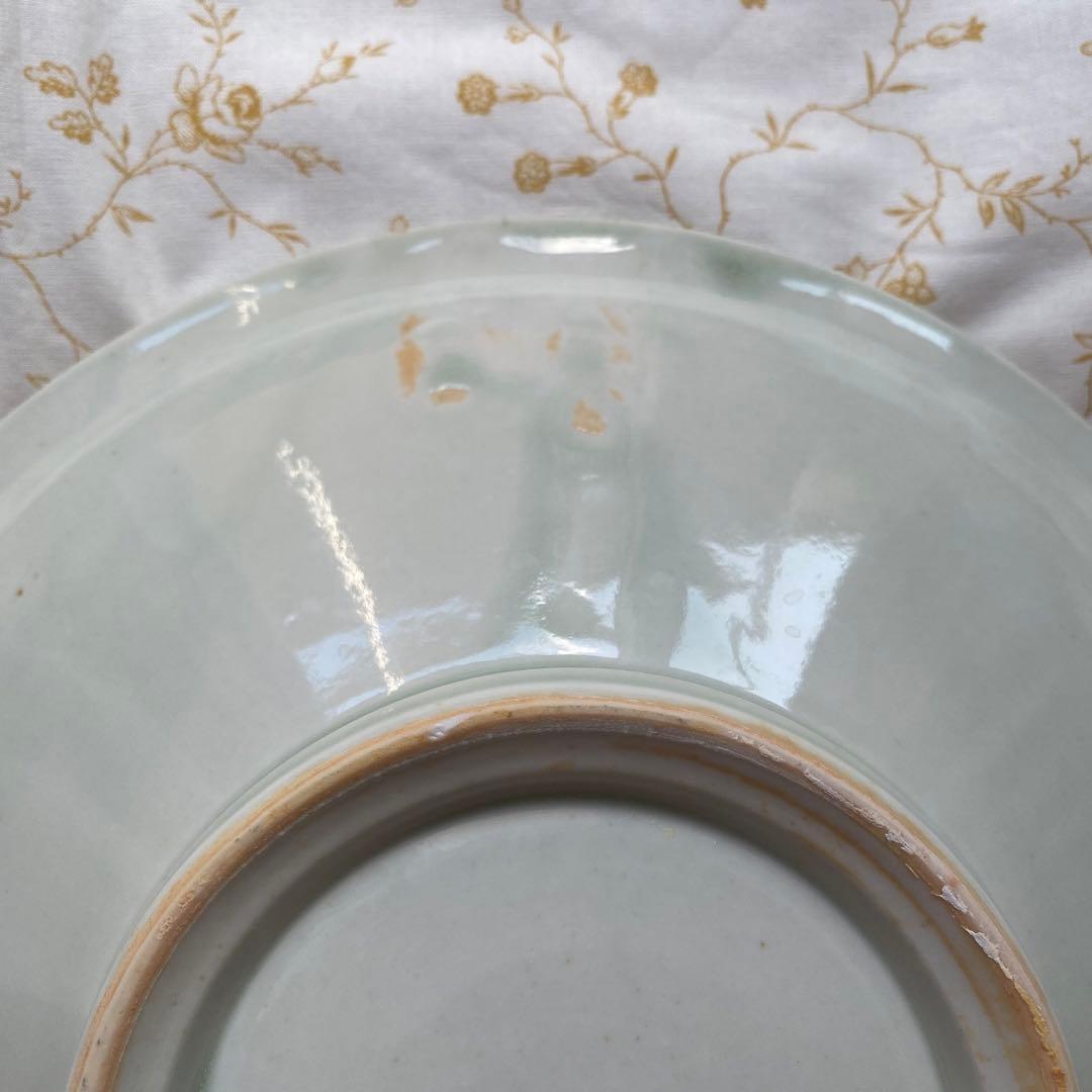 伊藤聡信 さん　器　大皿　皿　花柄　陶器　色絵