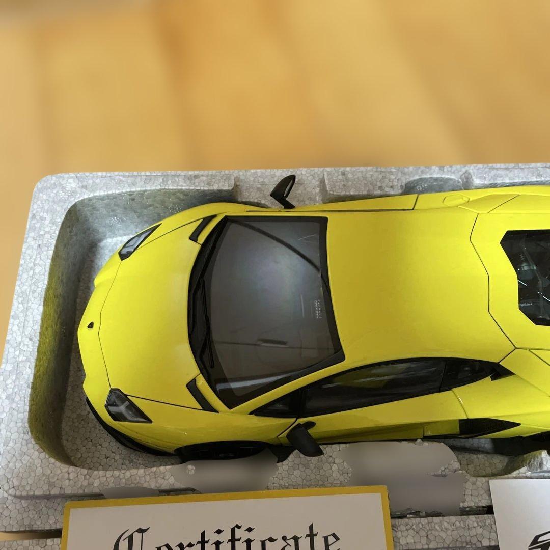 自動車 AUTOart 1/18 AVENTADOR ANNIVERSARIO