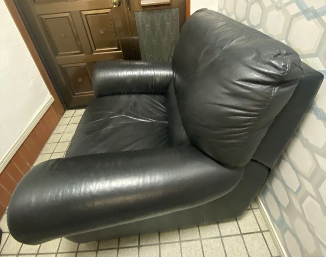 Natuzzi イタリア製　一人掛けソファ 本革