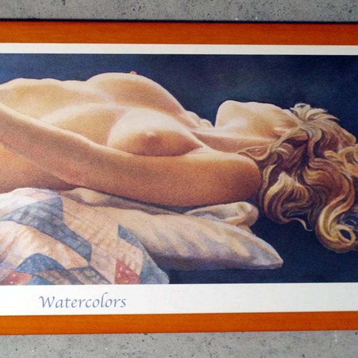 Reclining Nude/ハンクス/ポスター