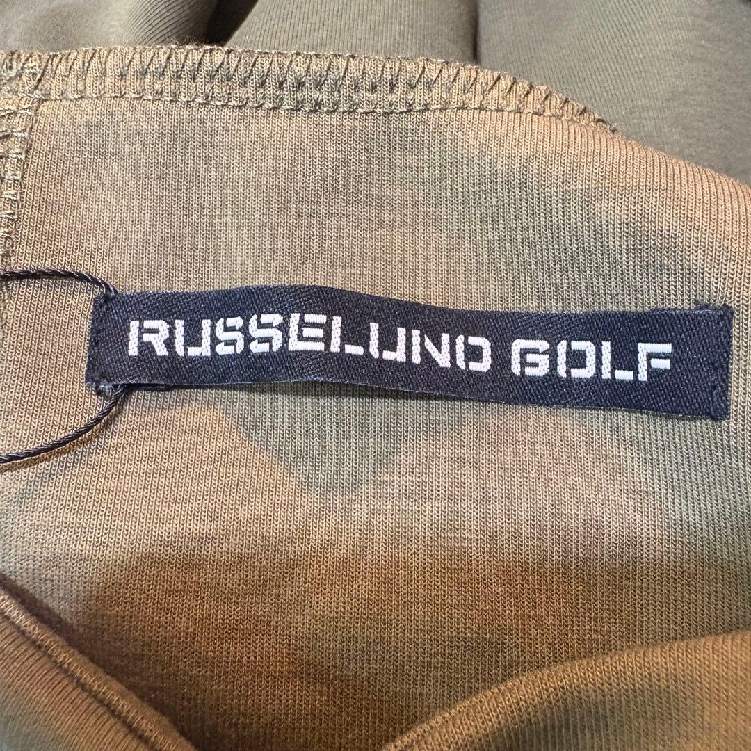【RUSSELUNO GOLF】新品　マスクフーディ 8ボールパーカー　メンズＬ