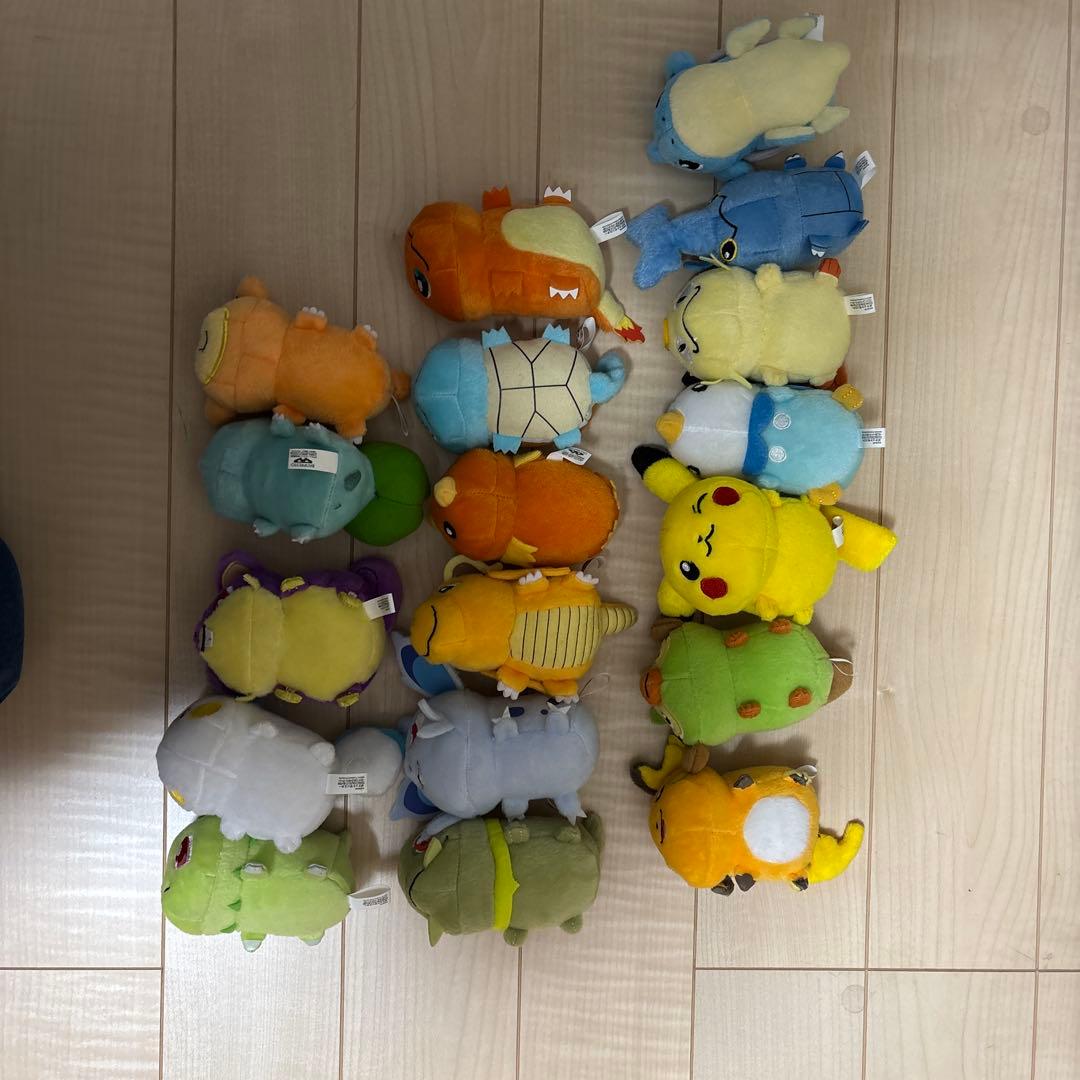 ポケモン ぬいぐるみ　てにのるころりんフレンズ18匹