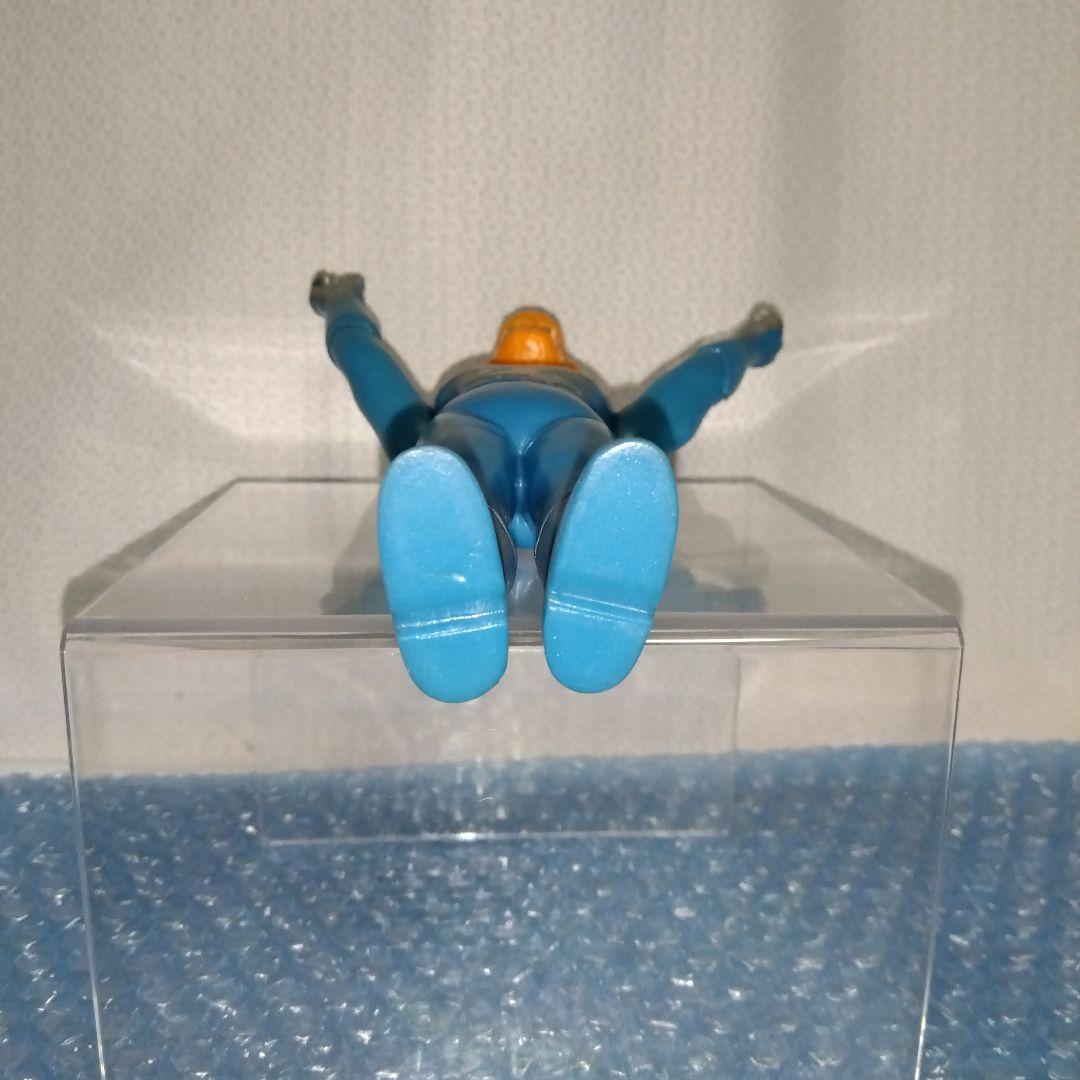 無版権　パチ　タイガーセブン風　ミドルサイズ　ソフビ　当時物