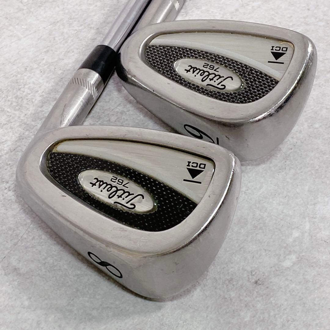 T095 タイトリスト DCI 762 8番 9番 アイアン 2本 S200
