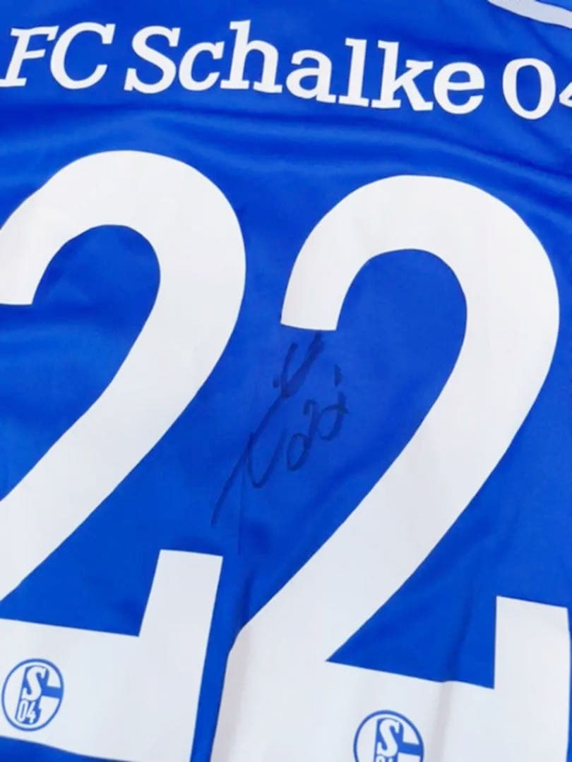 内田篤人 サイン入り ユニフォーム シャルケ fc schalke 04