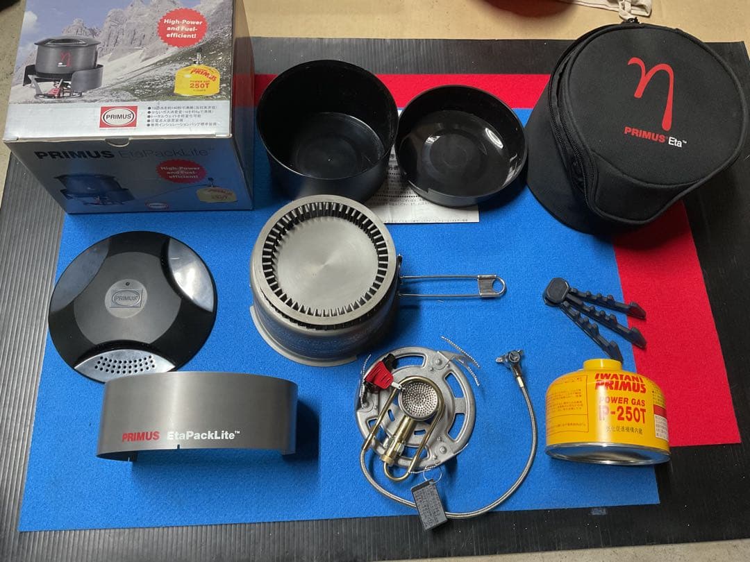 PRIMUS EtaPacKLite動作良好美品フルセット品新品OD缶オマケ付