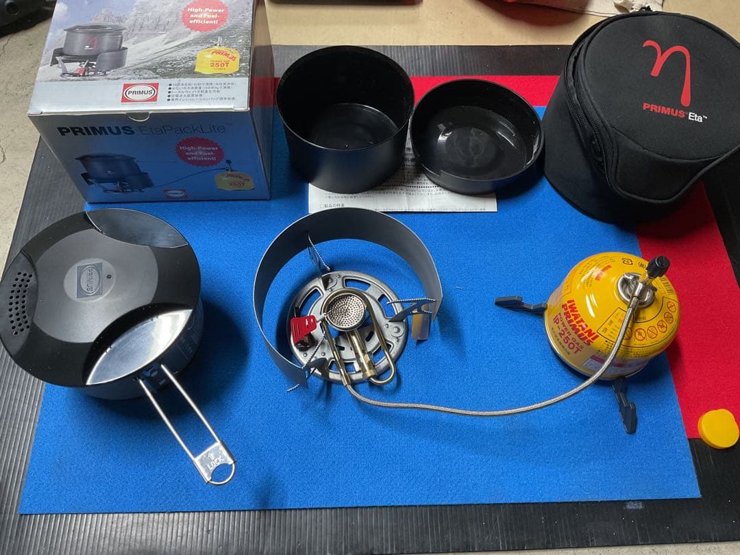 PRIMUS EtaPacKLite動作良好美品フルセット品新品OD缶オマケ付