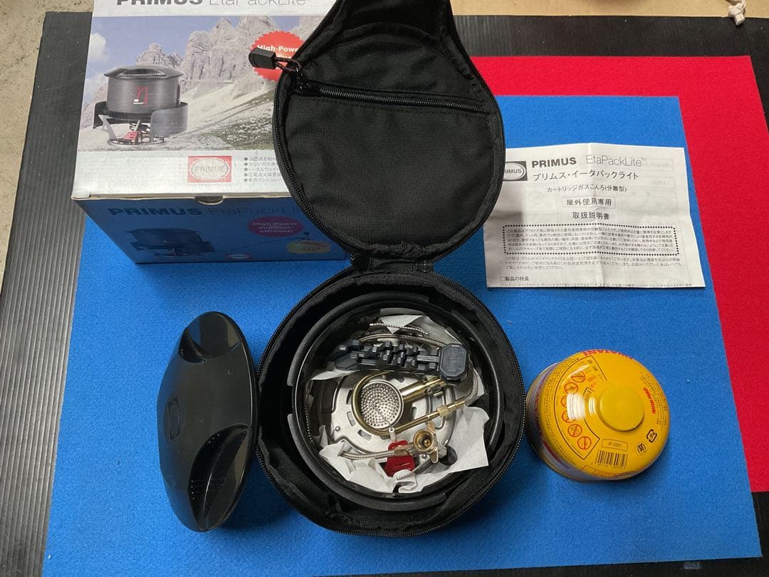 PRIMUS EtaPacKLite動作良好美品フルセット品新品OD缶オマケ付