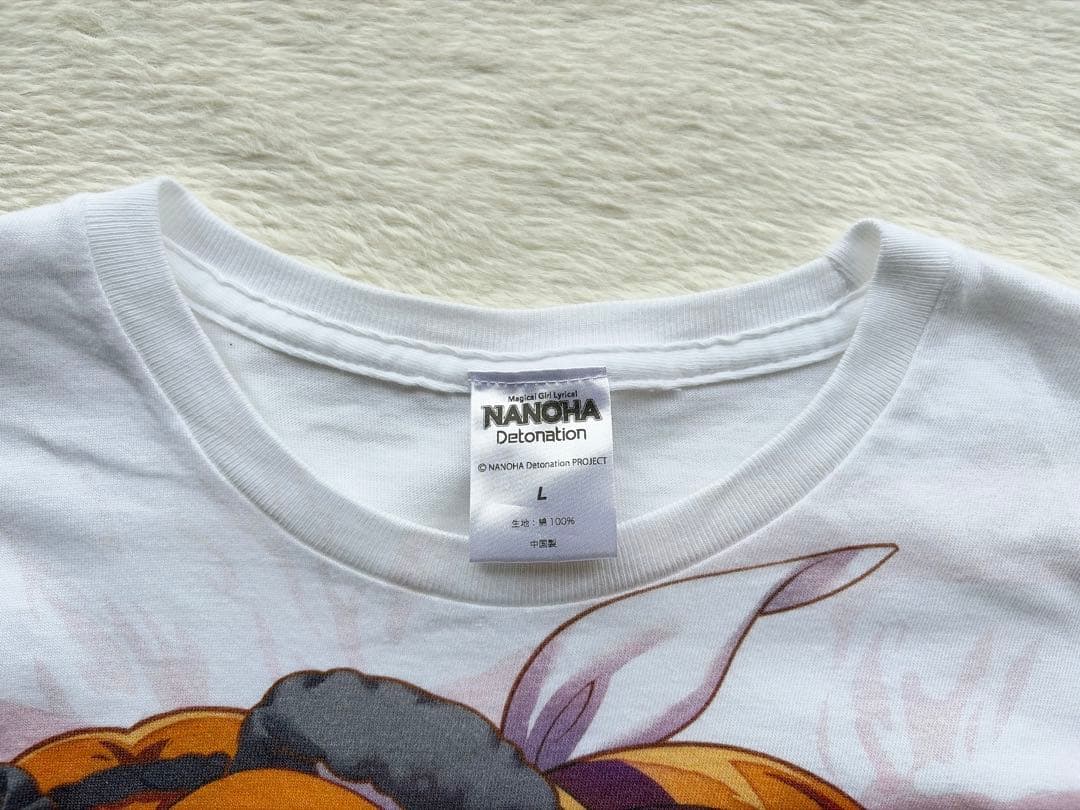 魔法少女リリカルなのは 　Tシャツ Lサイズ フルカラープリント